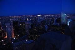 New York City Top Of The Rock 20B Northeast Buildings Trump Tower, Sony Building, Bloomberg Tower, Citigroup Center After Sunset.jpg